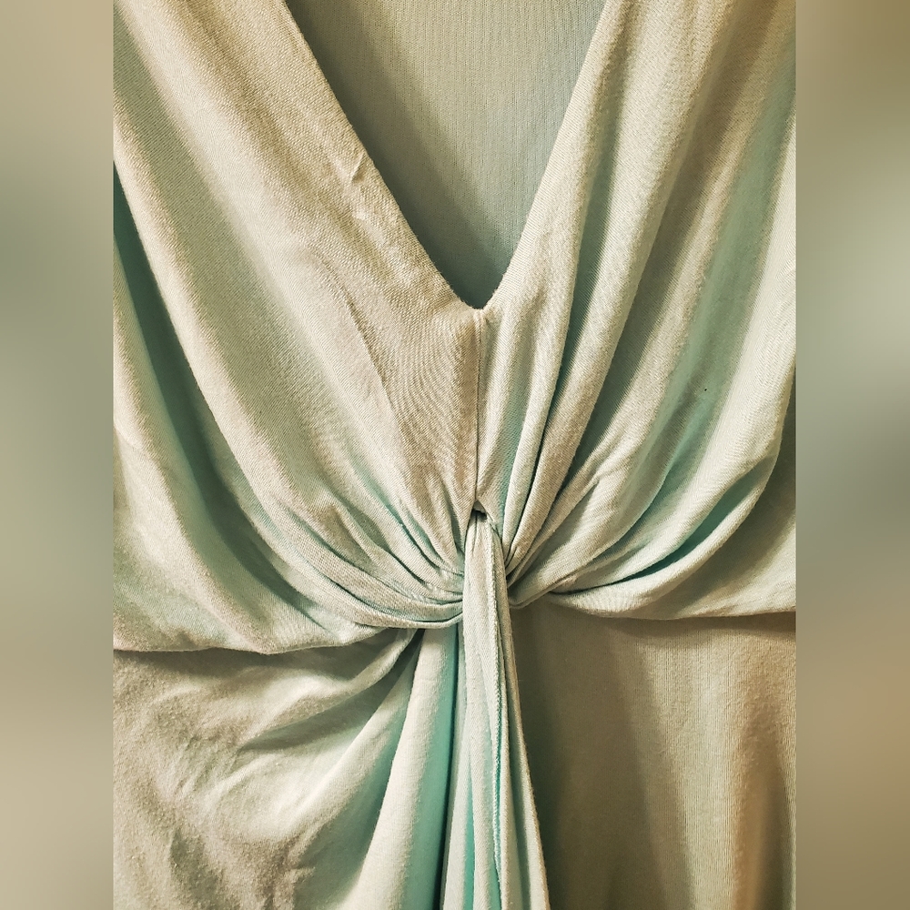 Venus maxi dress (teal) - Picture 3 of 4